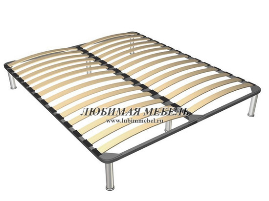 Кровать Коен LOZ140 (фото, основание металлическое на опорах)