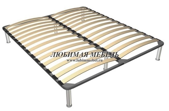 Кровать Стилиус LOZ160х200 (фото, основание металлическое с ламелями)