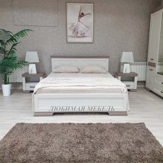 Кровать Марсель MARSELLE LOZ160х200 с выкатными ящиками (фото, вид 8)