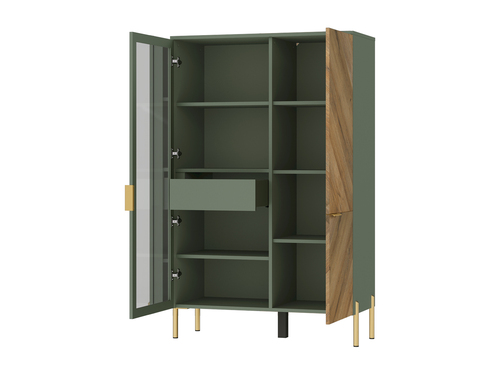 Шкаф Siena REG1W1D/140 с подсветкой (вид 2) Шкаф Siena REG1W1D/140 с подсветкой (фото, вид 2)