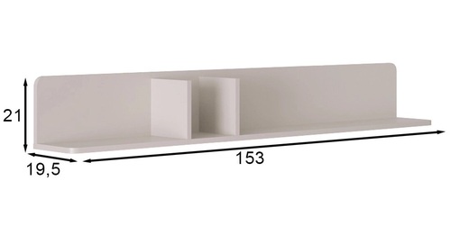 Полка Dalia POL (вид 3) Полка Dalia POL (фото, вид 3)