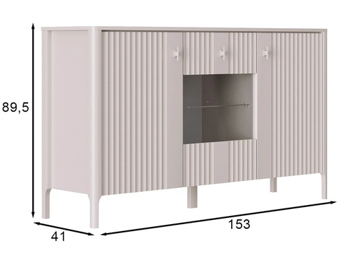 Тумба Dalia KOM1W2D (вид 6) Тумба Dalia KOM1W2D (фото, вид 6)