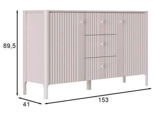 Тумба Dalia KOM2D3S (вид 4) Тумба Dalia KOM2D3S (фото, вид 4)