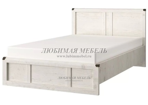 Кровать Магеллан 140 с подъемником сосна винтаж (фото)