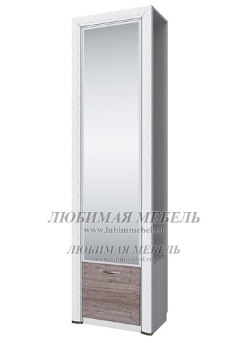 Шкаф Оливия 1DZ вудлайн крем/дуб анкона (фото)
